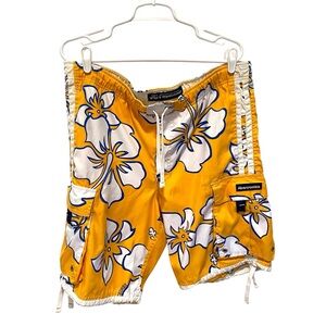 Vintage 2000s Abercrombie & Fitch mens cargo swim trunks